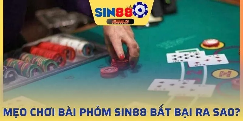 Đánh rắn là một mẹo chơi thông dụng trong Bài Phỏm