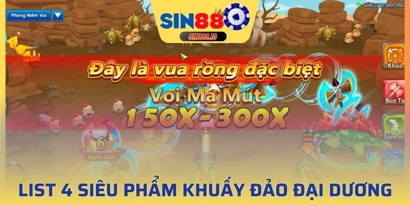 List 4 siêu phẩm khuấy đảo đại dương
