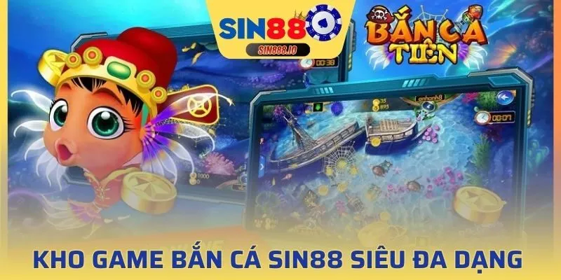 Tổng hợp những game bắn cá Sin88 hấp dẫn nhất